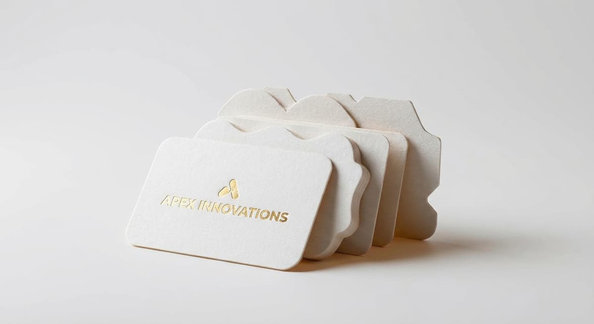 Die-Cut Business Cards